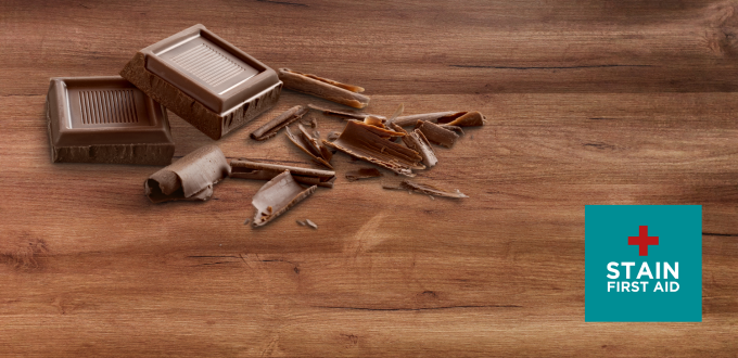 chocolate stain on carpet